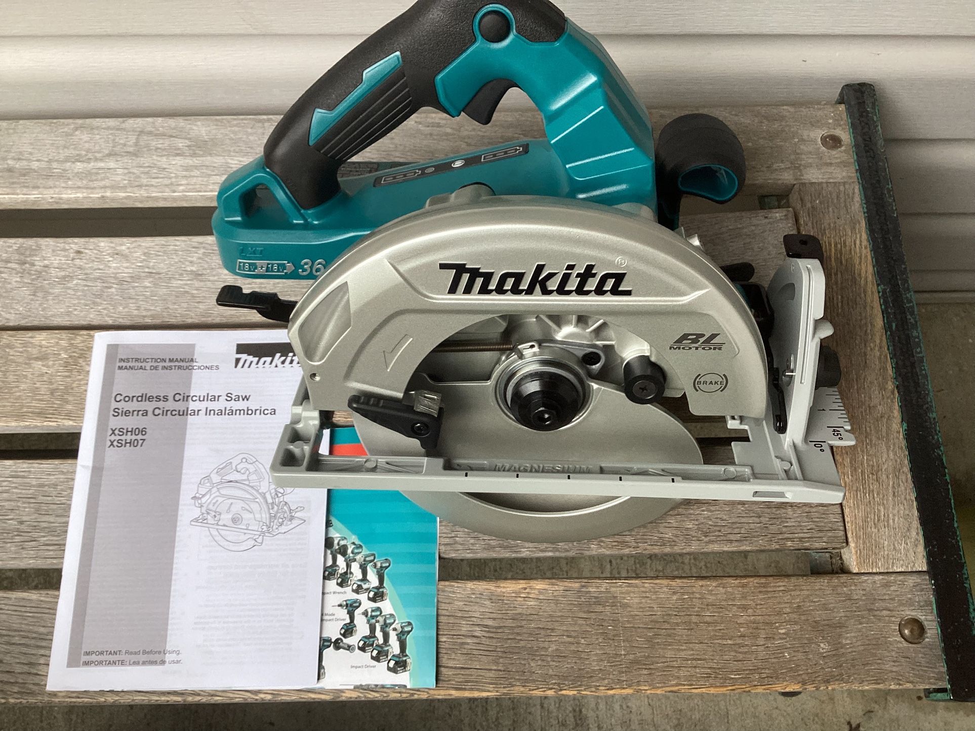 Makita 18V X2 LXT Lithium lon (36V) 1/4 Brushless Cordless