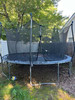 Used trampoline