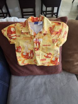 Disney  Longboard Surf Pooh Shirt