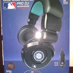 Brand New Seattle Mariner's Pro DJ Headphones