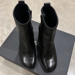 Rag And Bone Woman Ankle Boots Black Leather