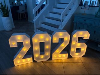 Light up letters