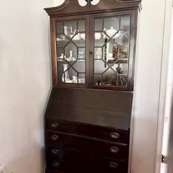 Wood Secretary Desk - Will Deliver