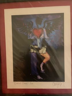 Naked Angel Limited Edition Prints signed