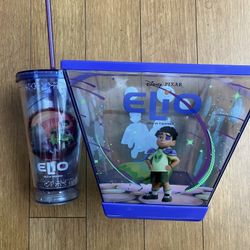 Disney Pixar Elio Light Up Popcorn And Cup