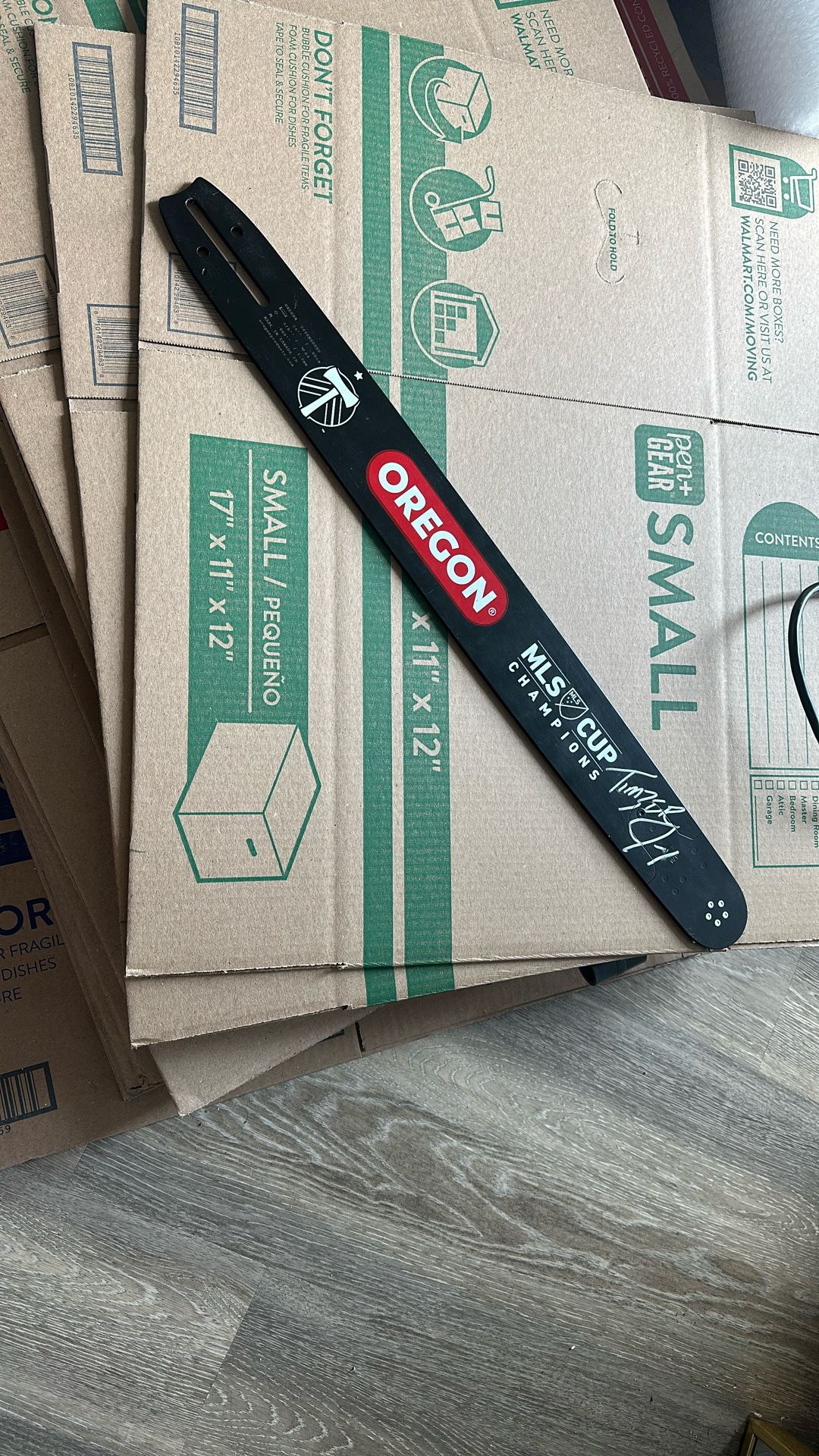 Timbers Commemorative Chainsaw Bar
