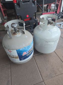 Propane gas tank