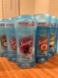 Secret deodorant