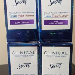 Secret Clinical 72hr Invisible Solid Deodorant 