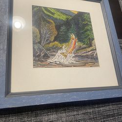 15x15 fish wall decoration frame