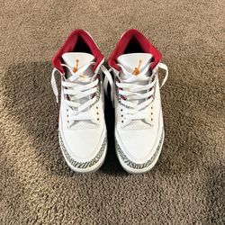 Jordan 3 Cardinal Red