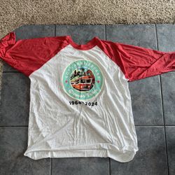 Universal Studios Glamor Tram 60th Anniversary Team Member Shirt Size 3XL NEVER WORN