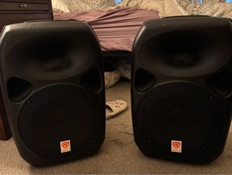Rockville Power Gig RPG-122K 12” DJ/PA Speakers (Pair) — Speakers Only, Untested