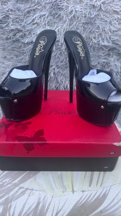 Pleaser - Black Stiletto size 7