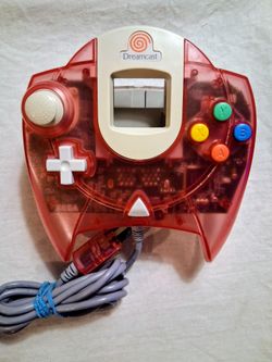 Passion pink controller for Sega Dreamcast