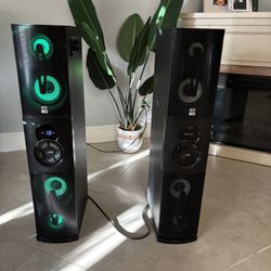 Alter Lansing Bluetooth Speaker Sound  Towers. 