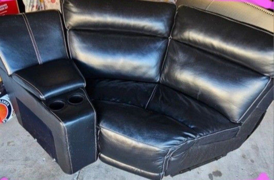 Couch Whit Console