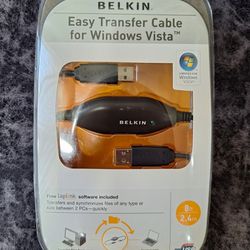 BELKIN EASY TRANSFER CABLE FOR COMPUTER, GREAT CONDITION 
