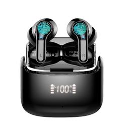 Wireless Earbud, Bluetooth Headphones 5.3 Stereo Bass