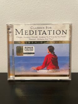 Classics For Meditation CD Golden Series 2 Disc Classical Relaxation Madacy 2005