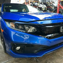 2016 2017 2018 2019 2020 2021 HONDA CIVIC SEDAN PARTS BUMPER RADIATOR SUPPORT DOORS HOOD BUMPER TRUNK LIGHTS