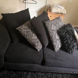 Black Sectional 