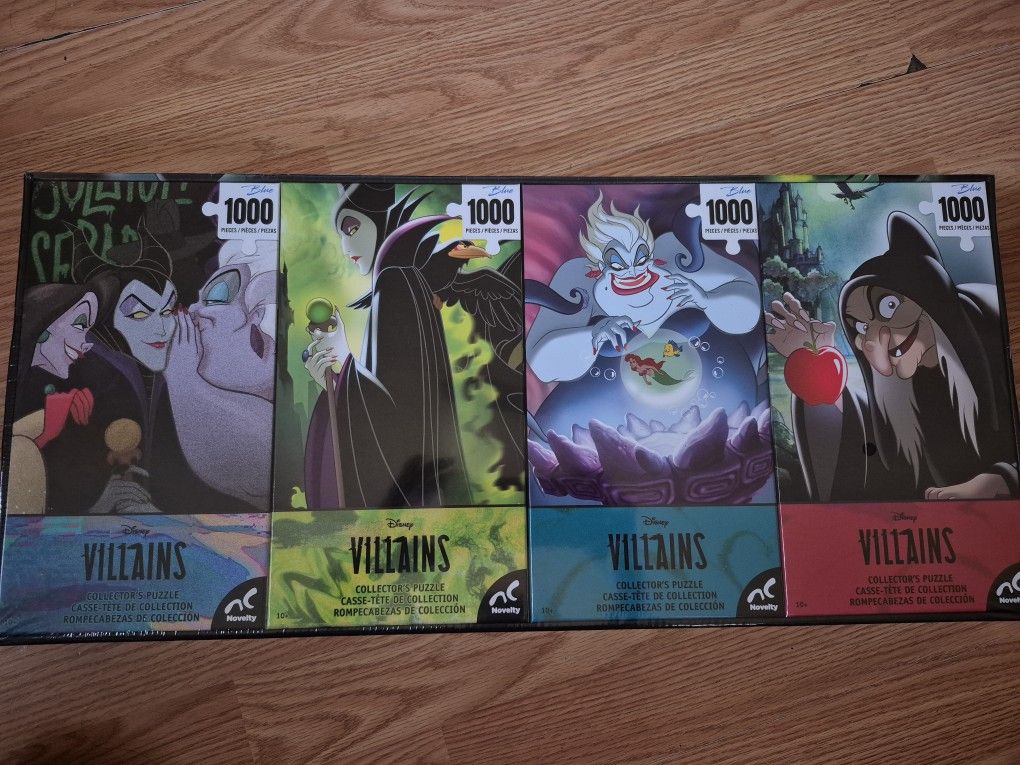 Villains Puzzle Set