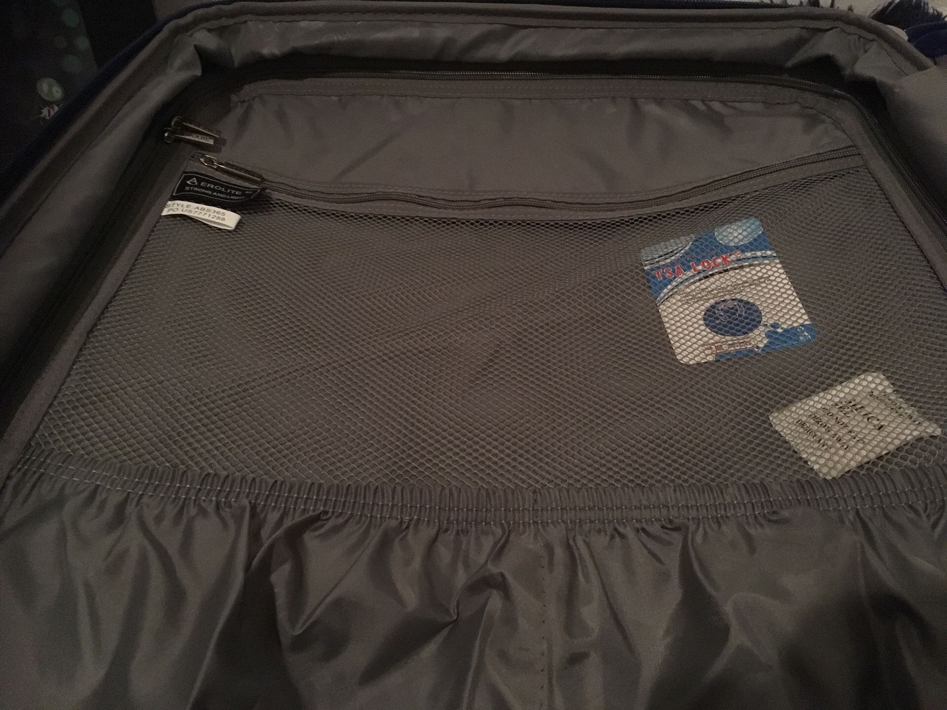Areolite luggage.