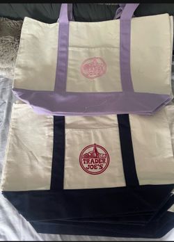 Trader Joe’s large canvas bags