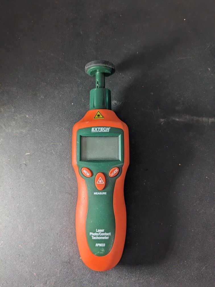 Ex tech RPM 33 Mini Laser Photo Tachometer