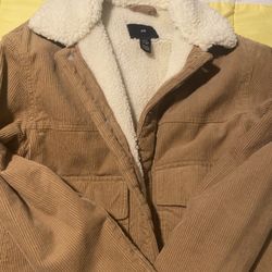H&M Men’s Sherpa Corduroy jacket