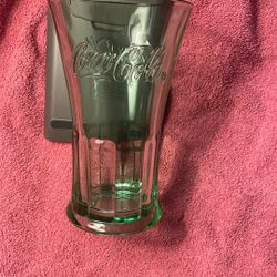 Libbey Coca Cola Footed Flared 16 Oz Glass