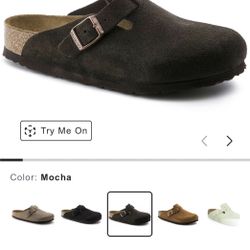 Birkenstock Clogs In Mocha 