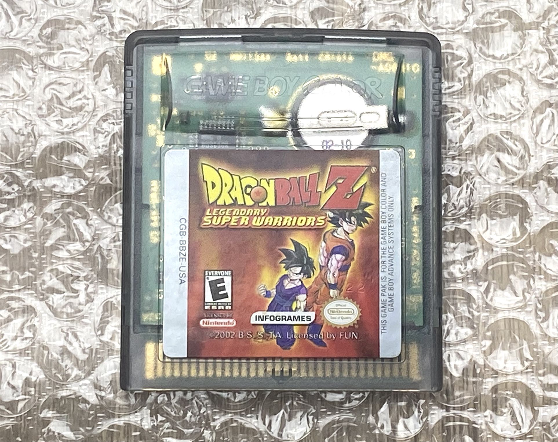 Dragon Ball Z Legendary Super Warriors for Nintendo Gameboy Color