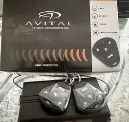 AVITAL CAR ALARM $170 INSTALLED 