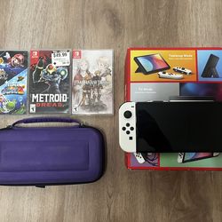 Like new OLED Nintendo Switch