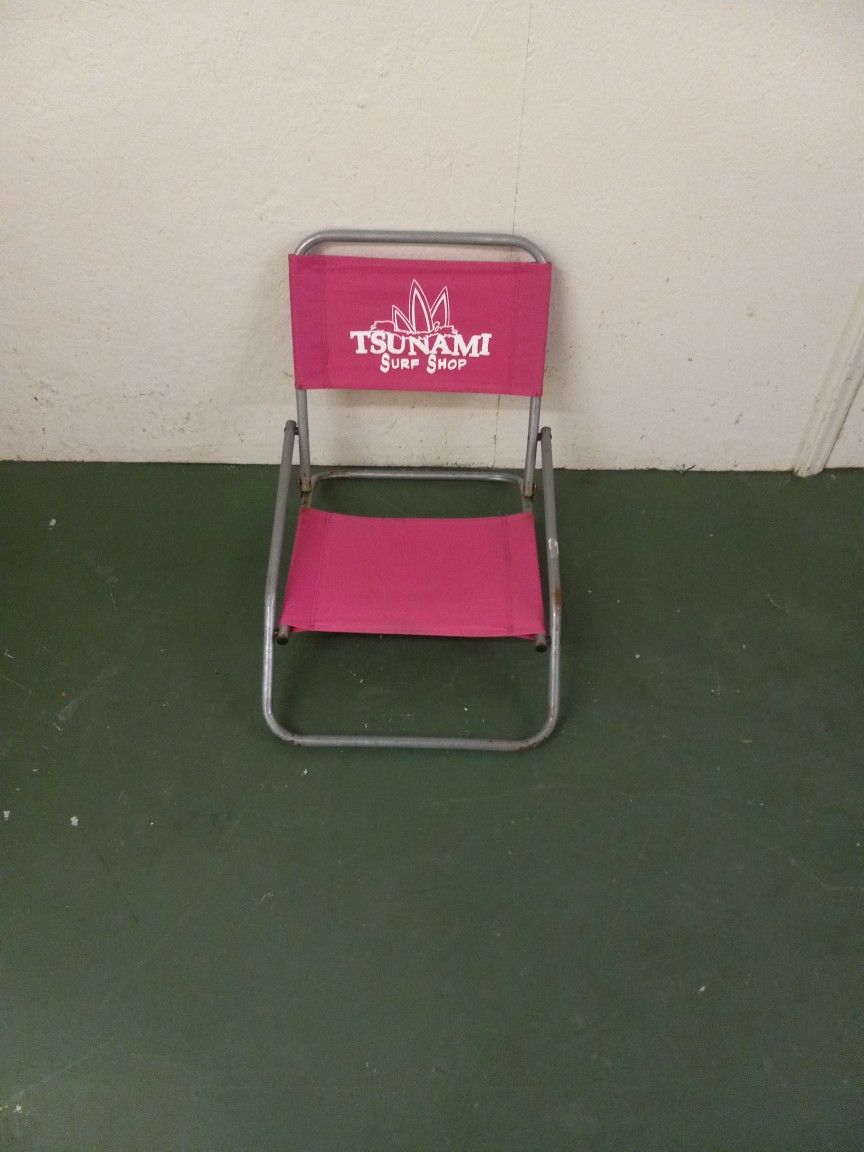 Pink Beach Chair