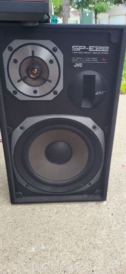 JVC house speakers and JVC turntable