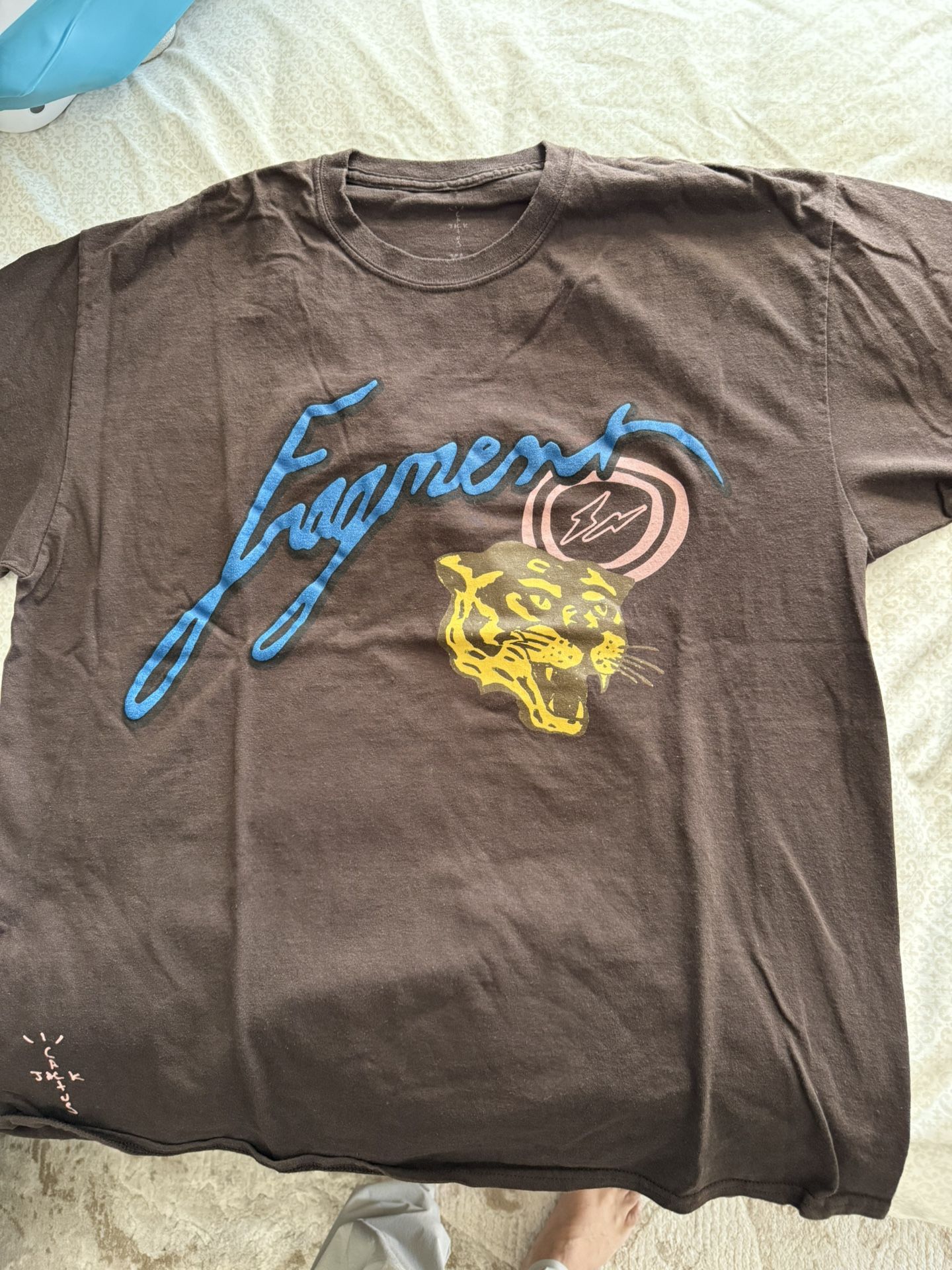 Travis Scott Cactus Jack For Fragment Icons Tee (CJFR-SS04) Men Size XL