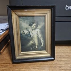 Sir Henry Raeburn Boy And Rabbit" Framed Print