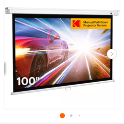 Projector screen com grab 60.00
