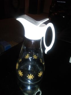 Vintage Log Cabin Syrup Dispenser
