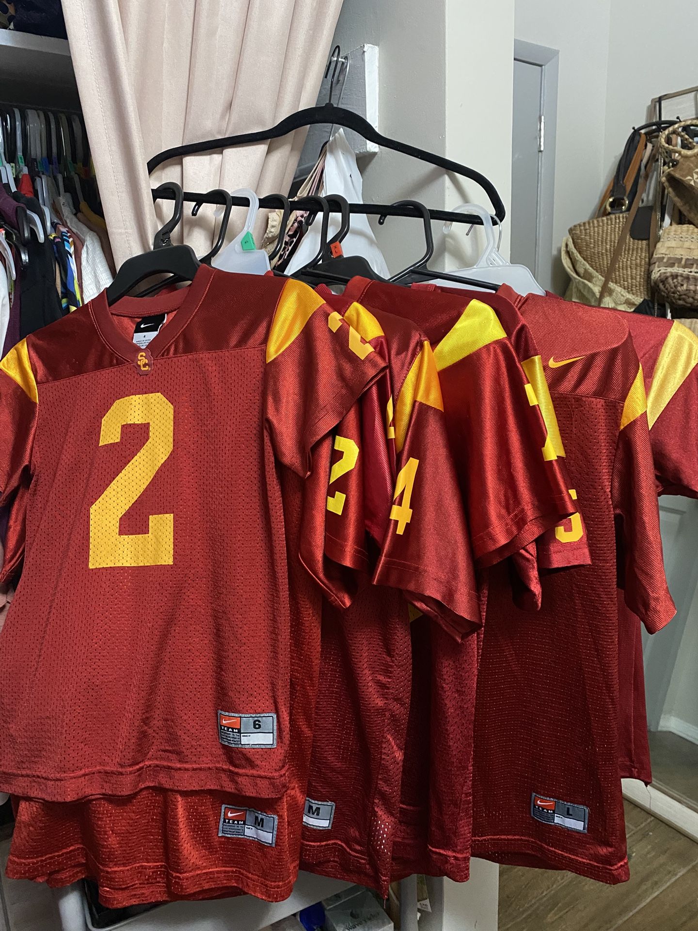 Used USC Kids Nike Jerseys