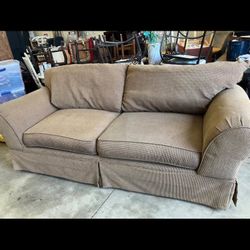 Beige Fabric Couch