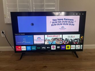 LG 50” 4K Smart TV 50UQ7070ZUE.  Cash only.