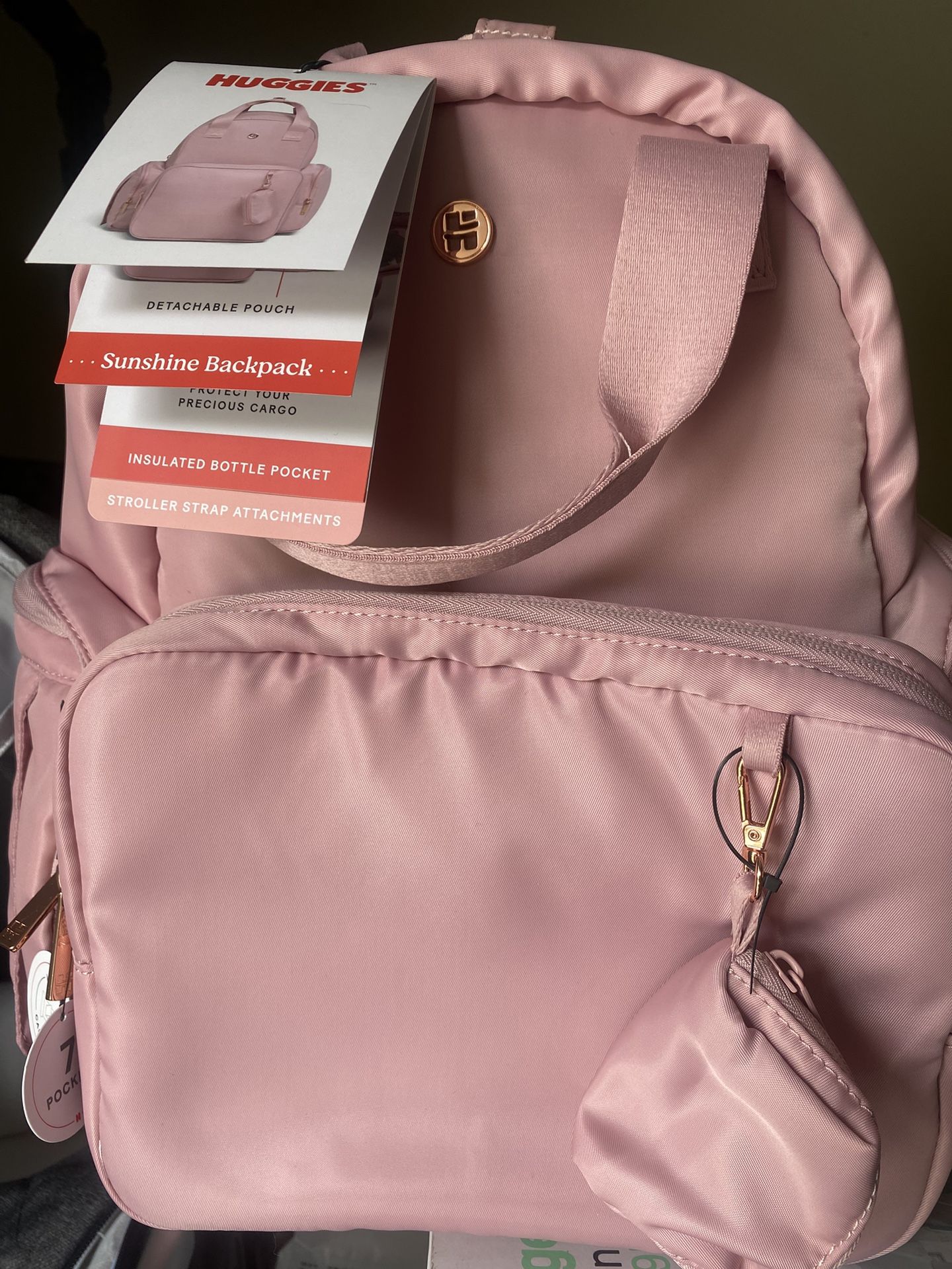Pink Diaper Bag / Pañalera Color Rosita