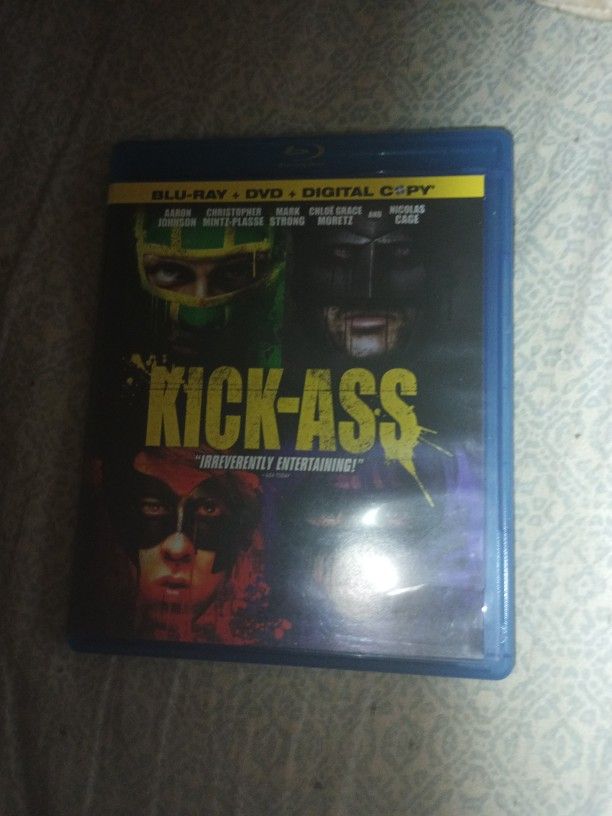 Kick-ass Blu-ray Plus Dvd Plus Digital Copy 