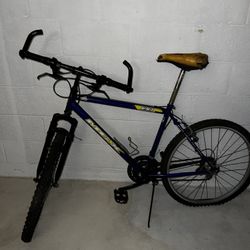 Mongoose Bike Blue And Yellow
