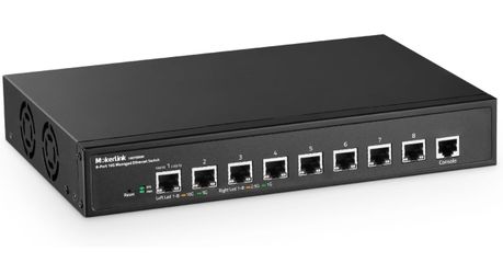 Mokerlink 8-port 10G Managed Network Switch