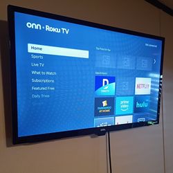 ROKU ONN remote and 32 inch TV 